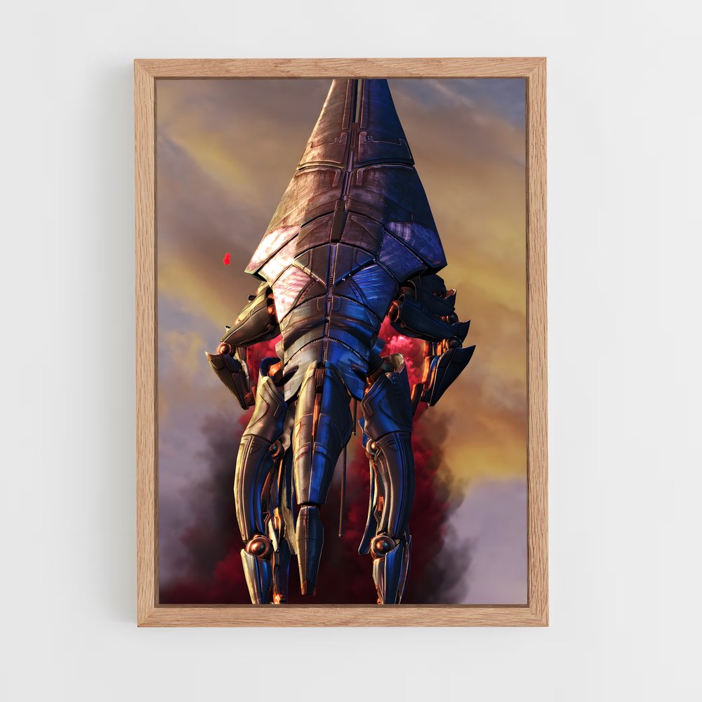 Poster Vaisseau Spectre – affiche Mass effect (vue 4)